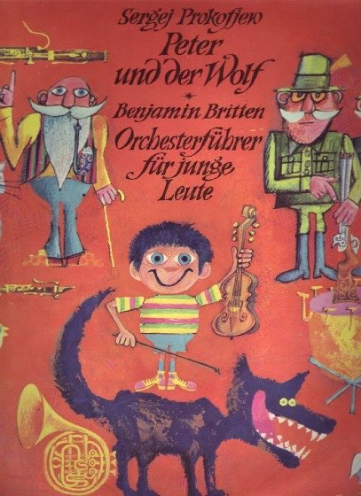Pierre et le Loup (conte musical de Sergueï Prokofiev, 1936), éditions musicales 