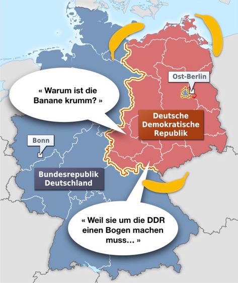 L'humour est-allemand.