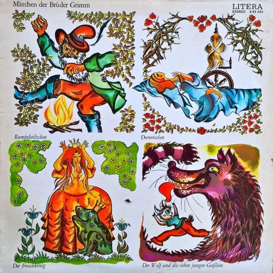 Contes des frères Grimm (1812), VEB Deutsche Schallplatten Berlin, 1977.