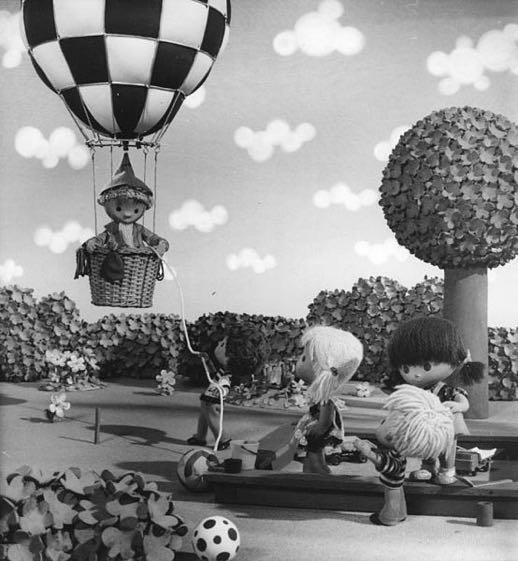  Le marchand de sable, personnage d'animation de la télévision allemande depuis le 22/11/1959. 