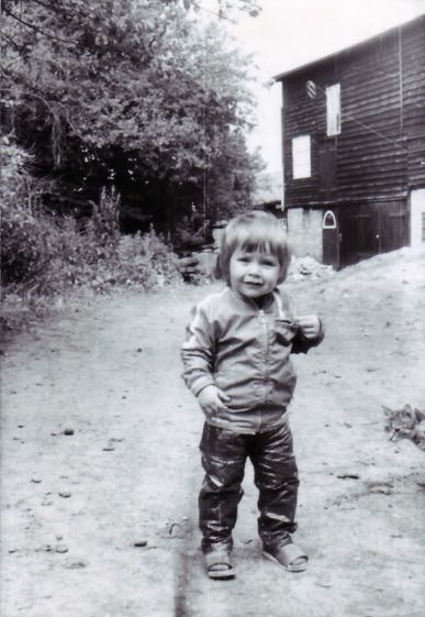 Chez mes grands-parents à Frankenberg (Saxe), 1974.
