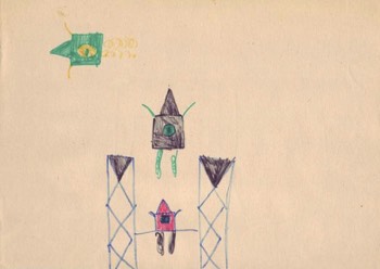  Expression stéréoptique (dessin de maternelle, 1976-1978). 