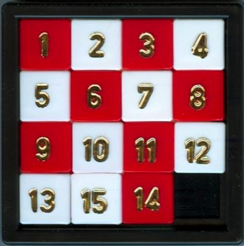 Taquin numérique.