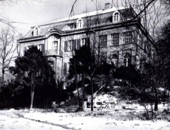 Frankenberg, Saxe. Maison de convalescence dirigée par mes grands-parents maternels de 1970 à 1985.